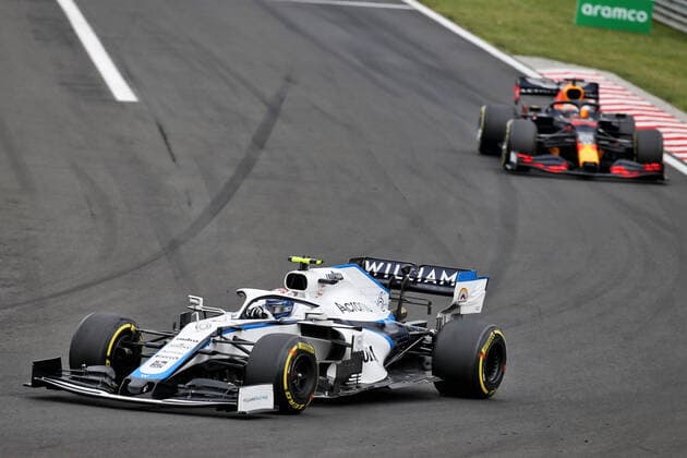Motorsports: FIA Formula One World Championship, WM, Weltmeisterschaft 2020, Grand Prix of Hungary Motorsports: FIA Formula One World Championship 2020, Grand Prix of Hungary, 6 Nicholas Latifi (CAN, Williams Racing),