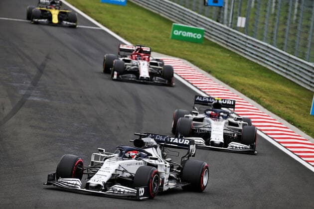 Motorsports: FIA Formula One World Championship, WM, Weltmeisterschaft 2020, Grand Prix of Hungary Motorsports: FIA Formula One World Championship 2020, Grand Prix of Hungary, 26 Daniil Kvyat (RUS, Scuderia AlphaTauri Honda),