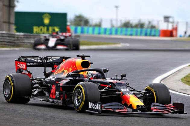 Motorsports: FIA Formula One World Championship, WM, Weltmeisterschaft 2020, Grand Prix of Hungary Motorsports: FIA Formula One World Championship 2020, Grand Prix of Hungary, 33 Max Verstappen (NLD, Aston Martin Red Bull Racing),