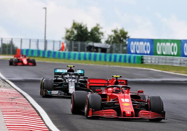 Motorsports: FIA Formula One World Championship, WM, Weltmeisterschaft 2020, Grand Prix of Hungary Motorsports: FIA Formula One World Championship 2020, Grand Prix of Hungary, 16 Charles Leclerc (MCO, Scuderia Ferrari Mission Winnow),