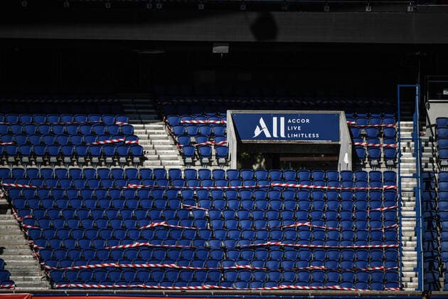Illustration picture of the empty stands during the Friendly match beetwin Paris Saint Germain and Celtic at Parc des Princes on July 21, 2020 in Paris, France - Parc des Princes - Paris (France) FOOTBALL : Friendly - Paris St Germain v Celtic - 21 07 2020 PANORAMIC POOL anthonydibon  775537712