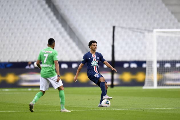 05 MARQUINHOS (psg) FOOTBALL : Paris SG vs Saint Etienne - Coupe de France - Finale - 24 07 2020 FEP Panoramic 