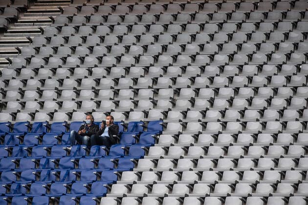 Atmosphere during the Coupe de France soccer final match between Paris Saint Germain (PSG) and AS Saint Etienne, in Saint-Denis near Paris, France, 24 July 2020.  Copyright: xAurelienxMorissardx