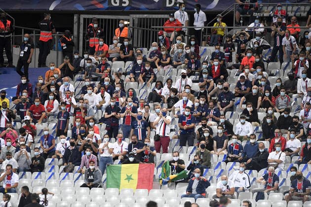 ILLUSTRATION - SUPPORTERS FOOTBALL : Paris SG vs Saint Etienne - Coupe de France - Finale - 24 07 2020 FEP Panoramic 
