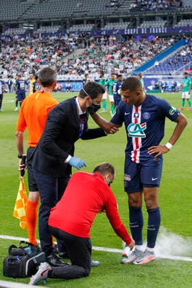 Kylian Mbappe (PSG) FOOTBALL : Paris Saint Germain Vs AS Saint Etienne - Coupe de France - Finale - 24 07 2020 MichaelBaucher Panoramic 