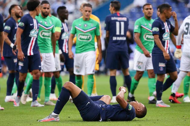 Kylian Mbappe (PSG) FOOTBALL : Paris Saint Germain Vs AS Saint Etienne - Coupe de France - Finale - 24 07 2020 MichaelBaucher Panoramic 