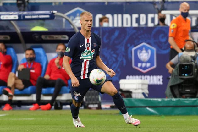 Mitchel Bakker (PSG) FOOTBALL : Paris Saint Germain Vs AS Saint Etienne - Coupe de France - Finale - 24 07 2020 MichaelBaucher Panoramic 
