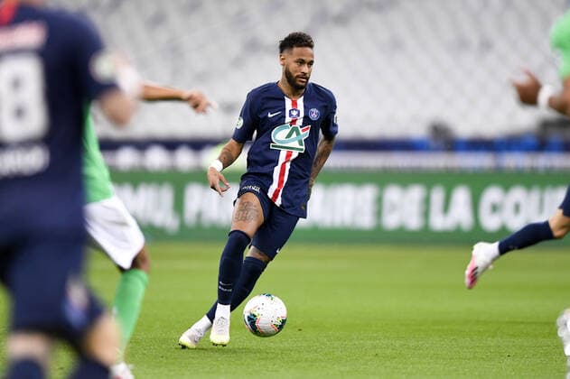 10 NEYMAR JR (PSG) FOOTBALL : Paris SG vs Saint Etienne - Coupe de France - Finale - 24 07 2020 FEP Panoramic 