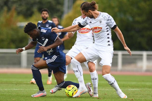 Mateo PAVLOVIC (Angers SCO) FOOTBALL : Angers SCO vs Girondins Bordeaux - Match amical - 25 07 2020 Panoramic Panoramic 