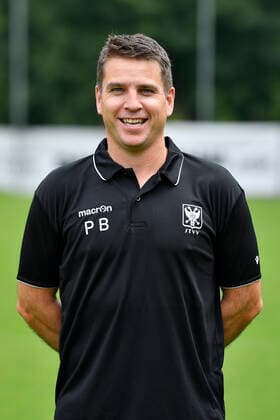 STVV s doctor Peter Bollars poses for the photographer, in marge of the 2020-2021 photoshoot of Belgian Jupiler Pro League club STVV Sint-Truidense Voetbalvereniging, Monday 27 July 2020 in Sint-Truiden. JOHANxEYCKENS  x05830519x