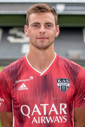 Eupen s goalkeeper Ortwin De Wolf poses for the photographer, in marge of the 2020-2021 photoshoot of Belgian Jupiler Pro League club KAS Eupen, Monday 27 July 2020 in Eupen. BRUNOxFAHY  x05830489x
