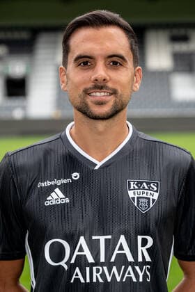 Eupen s physical coach Thibaut Meyer poses for the photographer, in marge of the 2020-2021 photoshoot of Belgian Jupiler Pro League club KAS Eupen, Monday 27 July 2020 in Eupen. BRUNOxFAHY  x05830485x