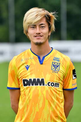 STVV s Yuma Suzuki poses for the photographer, in marge of the 2020-2021 photoshoot of Belgian Jupiler Pro League club STVV Sint-Truidense Voetbalvereniging, Monday 27 July 2020 in Sint-Truiden. JOHANxEYCKENS  x05830566x