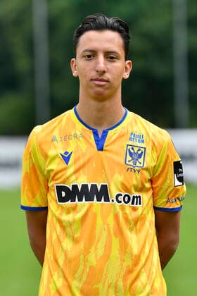 STVV s Hamza Massoudi poses for the photographer, in marge of the 2020-2021 photoshoot of Belgian Jupiler Pro League club STVV Sint-Truidense Voetbalvereniging, Monday 27 July 2020 in Sint-Truiden. JOHANxEYCKENS  x05830546x