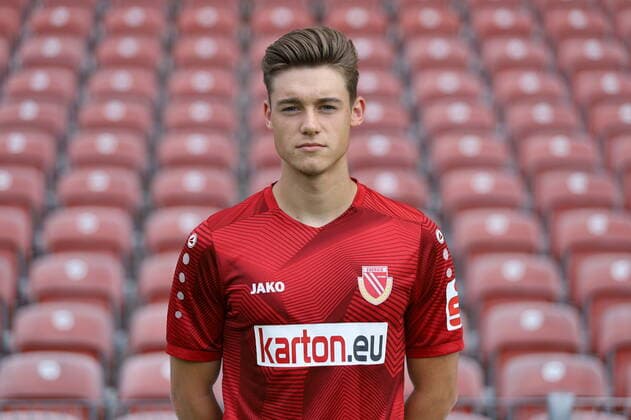 Marcel Hoppe; FC Energie Cottbus; Regionalliga Nordost; Poträttermin 2020 2021 FC Energie Cottbus; Regionalliga Nordost; Poträttermin 2020 2021