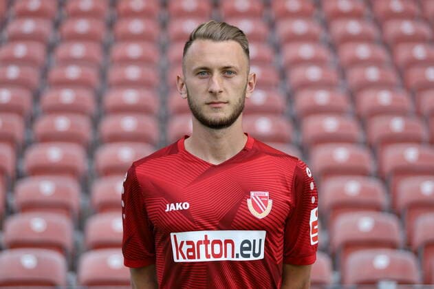 Jan Koch; FC Energie Cottbus; Regionalliga Nordost; Poträttermin 2020 2021 FC Energie Cottbus; Regionalliga Nordost; Poträttermin 2020 2021
