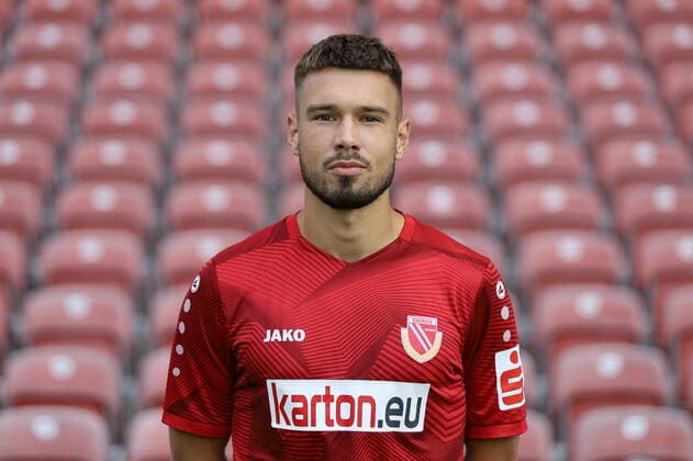 Niclas Erlbeck; FC Energie Cottbus; Regionalliga Nordost; Poträttermin 2020 2021 FC Energie Cottbus; Regionalliga Nordost; Poträttermin 2020 2021