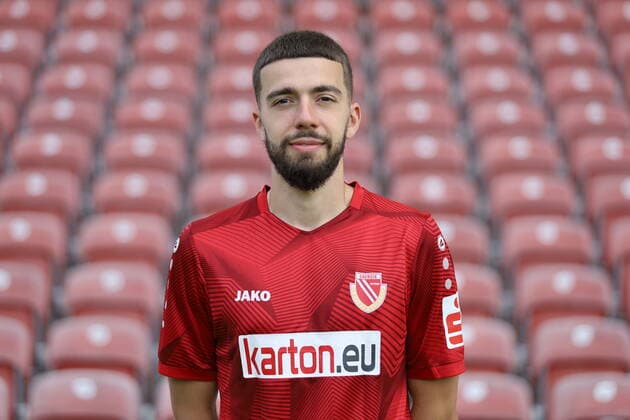 Dominik Pelivan; FC Energie Cottbus; Regionalliga Nordost; Poträttermin 2020 2021 FC Energie Cottbus; Regionalliga Nordost; Poträttermin 2020 2021