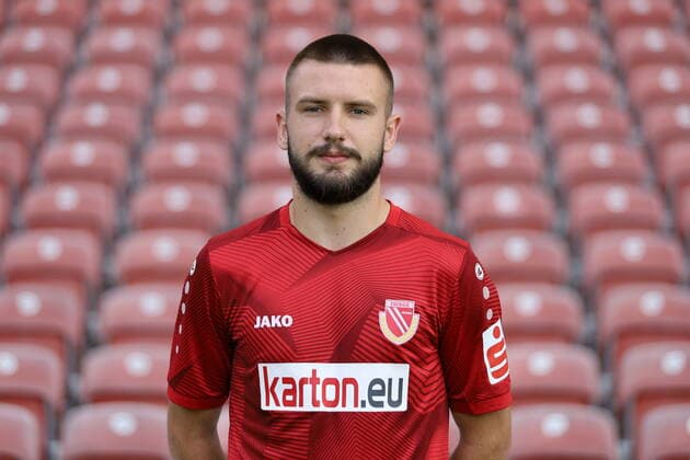 Adrian Jarosch; FC Energie Cottbus; Regionalliga Nordost; Poträttermin 2020 2021 FC Energie Cottbus; Regionalliga Nordost; Poträttermin 2020 2021