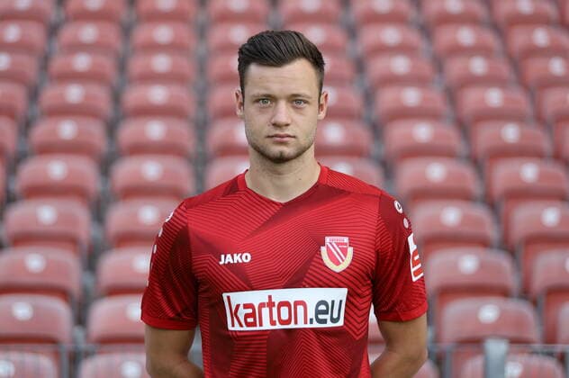Janik Mäder; FC Energie Cottbus; Regionalliga Nordost; Poträttermin 2020 2021 FC Energie Cottbus; Regionalliga Nordost; Poträttermin 2020 2021