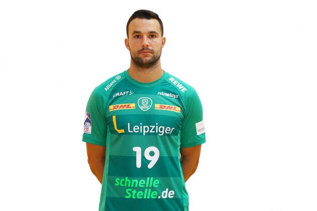 DHfK Leipzig - Saison 2020 21 Bastian Roscheck, SC DHfK Leipzig , Handball Bundesliga, Porträttermin, 2020 - 2021 , Leipzig, 16.07.2020 ,