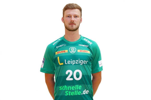 DHfK Leipzig - Saison 2020 21 Philipp Weber, SC DHfK Leipzig , Handball Bundesliga, Porträttermin, 2020 - 2021 , Leipzig, 16.07.2020 ,