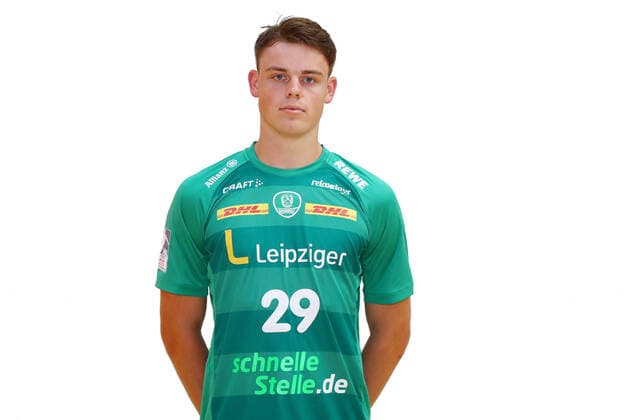 DHfK Leipzig - Saison 2020 21 Nicolas Neumann, SC DHfK Leipzig , Handball Bundesliga, Porträttermin, 2020 - 2021 , Leipzig, 16.07.2020 ,