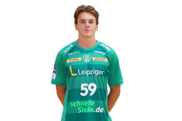 DHfK Leipzig - Saison 2020 21 Akos Szeles, SC DHfK Leipzig , Handball Bundesliga, Porträttermin, 2020 - 2021 , Leipzig, 16.07.2020 ,