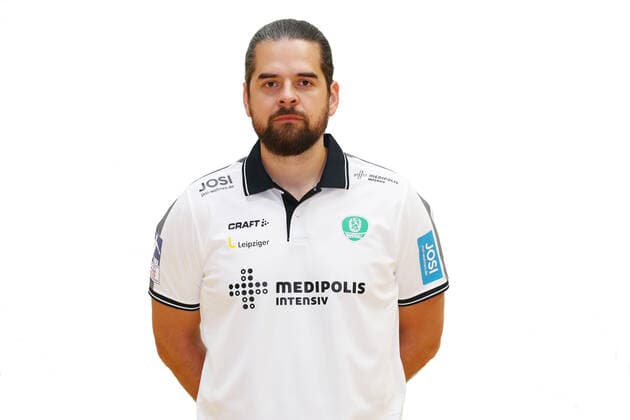 DHfK Leipzig - Saison 2020 21 Milos Putera, Co-Trainer, SC DHfK Leipzig , Handball Bundesliga, Porträttermin, 2020 - 2021 , Leipzig, 16.07.2020 ,