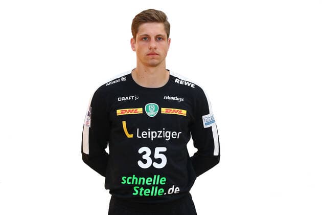 DHfK Leipzig - Saison 2020 21 Joel Birlehm, Torwart, SC DHfK Leipzig , Handball Bundesliga, Porträttermin, 2020 - 2021 , Leipzig, 16.07.2020 ,