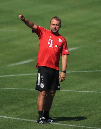 29.07.2020, FC Bayern Trainingsgelaende, Saebenerstrasse, Muenchen, im Bild: Hansi Flick (FCB)
