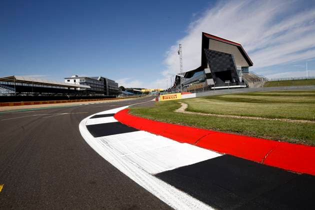 Motorsports: FIA Formula One World Championship, WM, Weltmeisterschaft 2020, Grand Prix of Great Britain, Silverstone Circuit, Curbs Silverstone Great Britain