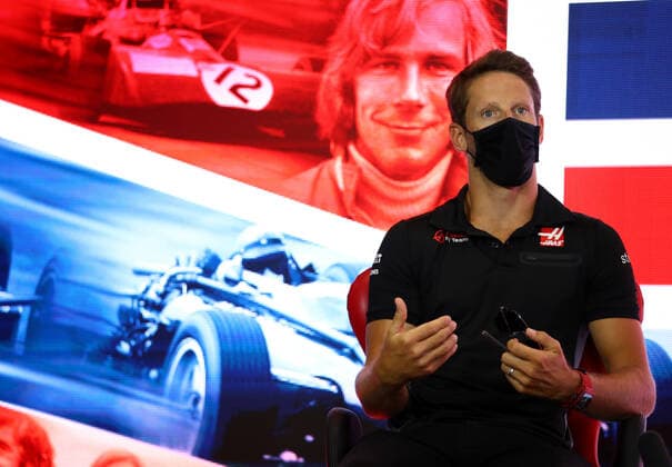 Motorsports: FIA Formula One World Championship, WM, Weltmeisterschaft 2020, Grand Prix of Great Britain Motorsports: FIA Formula One World Championship 2020, Grand Prix of Great Britain, 8 Romain Grosjean (FRA, Haas F1 Team),