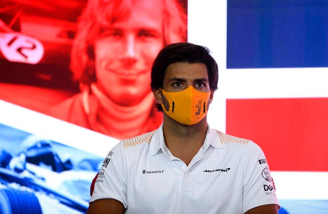Motorsports: FIA Formula One World Championship, WM, Weltmeisterschaft 2020, Grand Prix of Great Britain Motorsports: FIA Formula One World Championship 2020, Grand Prix of Great Britain, 55 Carlos Sainz (ESP, McLaren F1 Team),