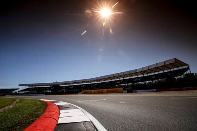 Motorsports: FIA Formula One World Championship, WM, Weltmeisterschaft 2020, Grand Prix of Great Britain, Silverstone Circuit, Curbs Silverstone Great Britain