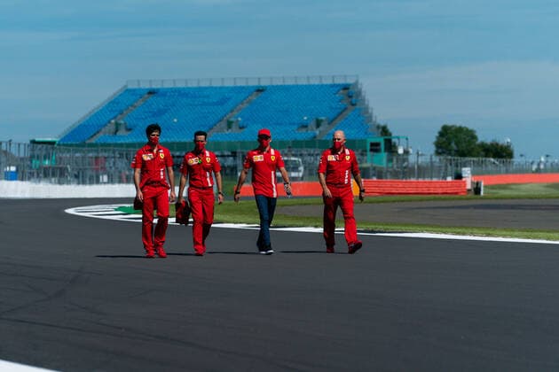 Motorsports: FIA Formula One World Championship, WM, Weltmeisterschaft 2020, Grand Prix of Great Britain Motorsports: FIA Formula One World Championship 2020, Grand Prix of Great Britain, 16 Charles Leclerc (MCO, Scuderia Ferrari Mission Winnow),