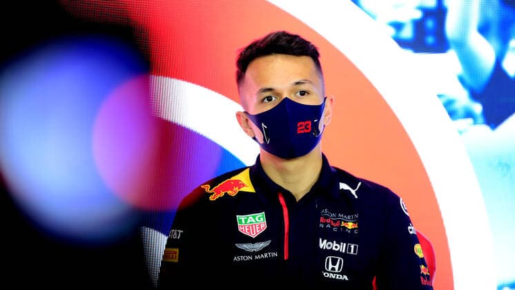 Motorsports: FIA Formula One World Championship, WM, Weltmeisterschaft 2020, Grand Prix of Great Britain Motorsports: FIA Formula One World Championship 2020, Grand Prix of Great Britain, 23 Alexander Albon (THA, Aston Martin Red Bull Racing),