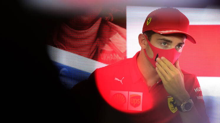 Sport Bilder des Tages Motorsports: FIA Formula One World Championship, WM, Weltmeisterschaft 2020, Grand Prix of Great Britain Motorsports: FIA Formula One World Championship 2020, Grand Prix of Great Britain, 16 Charles Leclerc (MCO, Scuderia Ferrari Mission Winnow),