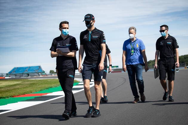 Motorsports: FIA Formula One World Championship, WM, Weltmeisterschaft 2020, Grand Prix of Great Britain Motorsports: FIA Formula One World Championship 2020, Grand Prix of Great Britain, 6 Nicholas Latifi (CAN, Williams Racing),