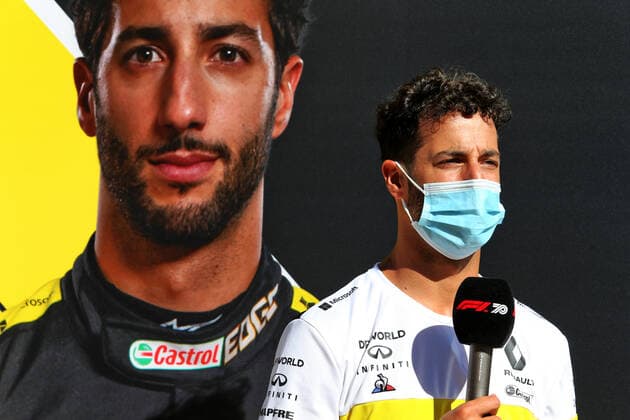 Motorsports: FIA Formula One World Championship, WM, Weltmeisterschaft 2020, Grand Prix of Great Britain Motorsports: FIA Formula One World Championship 2020, Grand Prix of Great Britain, 3 Daniel Ricciardo (AUS, Renault DP World F1 Team),