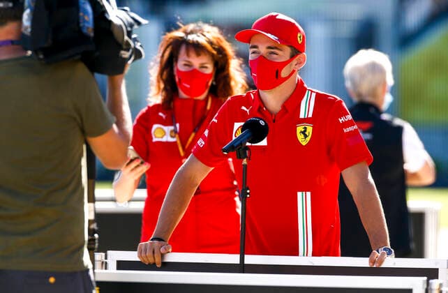 Motorsports: FIA Formula One World Championship, WM, Weltmeisterschaft 2020, Grand Prix of Great Britain, 16 Charles Leclerc (MCO, Scuderia Ferrari Mission Winnow), Silverstone Great Britain