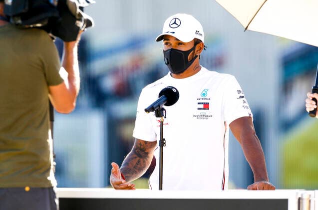 Motorsports: FIA Formula One World Championship, WM, Weltmeisterschaft 2020, Grand Prix of Great Britain, 44 Lewis Hamilton (GBR, Mercedes-AMG Petronas Formula One Team), Silverstone Great Britain