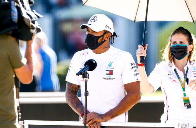 Motorsports: FIA Formula One World Championship, WM, Weltmeisterschaft 2020, Grand Prix of Great Britain, 44 Lewis Hamilton (GBR, Mercedes-AMG Petronas Formula One Team), Silverstone Great Britain