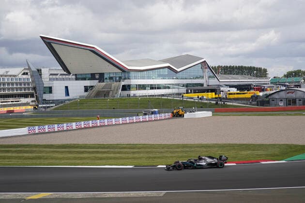 Motorsports: FIA Formula One World Championship, WM, Weltmeisterschaft 2020, Grand Prix of Great Britain Motorsports: FIA Formula One World Championship 2020, Grand Prix of Great Britain, 44 Lewis Hamilton (GBR, Mercedes-AMG Petronas Formula One Team),