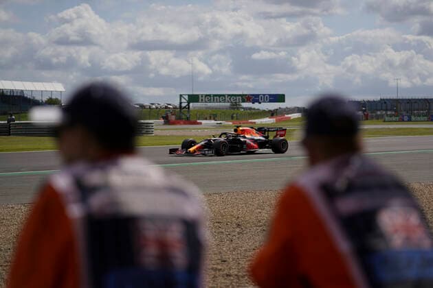 Motorsports: FIA Formula One World Championship, WM, Weltmeisterschaft 2020, Grand Prix of Great Britain Motorsports: FIA Formula One World Championship 2020, Grand Prix of Great Britain, 33 Max Verstappen (NLD, Aston Martin Red Bull Racing),