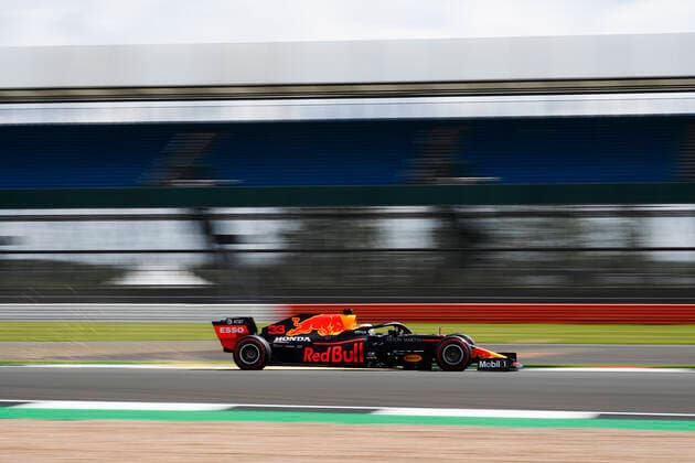 Motorsports: FIA Formula One World Championship, WM, Weltmeisterschaft 2020, Grand Prix of Great Britain Motorsports: FIA Formula One World Championship 2020, Grand Prix of Great Britain, 33 Max Verstappen (NLD, Aston Martin Red Bull Racing),