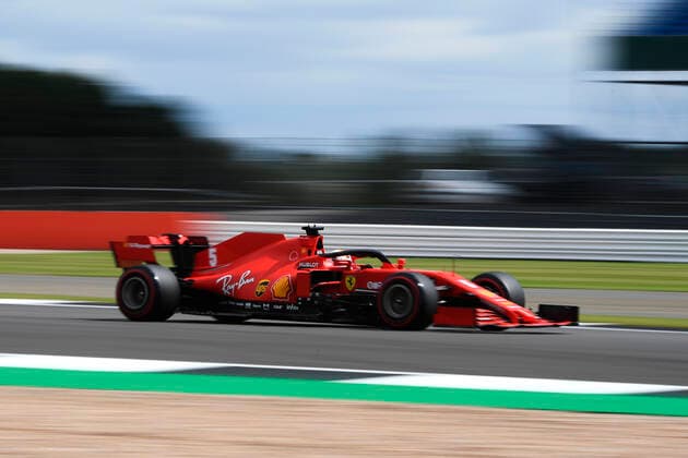 Motorsports: FIA Formula One World Championship, WM, Weltmeisterschaft 2020, Grand Prix of Great Britain Motorsports: FIA Formula One World Championship 2020, Grand Prix of Great Britain, 5 Sebastian Vettel (GER, Scuderia Ferrari Mission Winnow),
