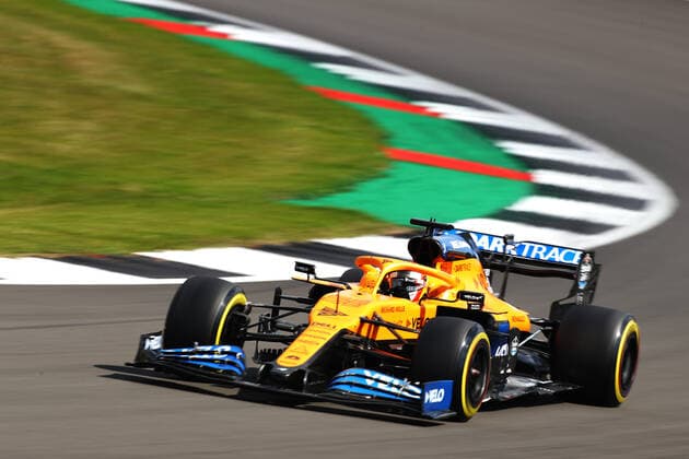 Motorsports: FIA Formula One World Championship, WM, Weltmeisterschaft 2020, Grand Prix of Great Britain Motorsports: FIA Formula One World Championship 2020, Grand Prix of Great Britain, 55 Carlos Sainz (ESP, McLaren F1 Team),