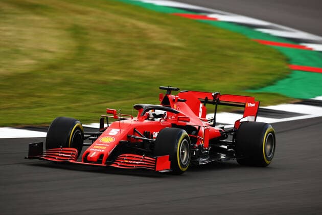 Motorsports: FIA Formula One World Championship, WM, Weltmeisterschaft 2020, Grand Prix of Great Britain Motorsports: FIA Formula One World Championship 2020, Grand Prix of Great Britain, 5 Sebastian Vettel (GER, Scuderia Ferrari Mission Winnow),