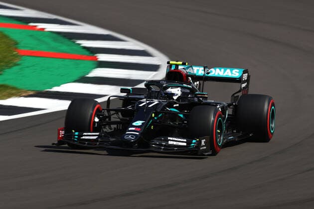 Motorsports: FIA Formula One World Championship, WM, Weltmeisterschaft 2020, Grand Prix of Great Britain Motorsports: FIA Formula One World Championship 2020, Grand Prix of Great Britain, 77 Valtteri Bottas (FIN, Mercedes-AMG Petronas Formula One Team),
